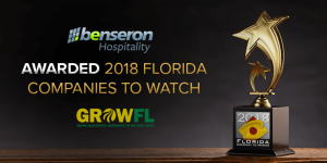 Benseron a Company to Watch 2018 GrowFL Awards