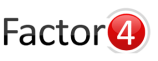 Factor 4 logo - POS integration